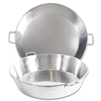 CBC Bellvis paelleras troncóconicas en Acero Inoxidable