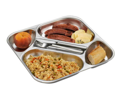 Tapa BAU bandeja metálica